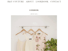Tablet Screenshot of hycouture.com